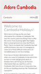 Mobile Screenshot of cambodia-holidays.org